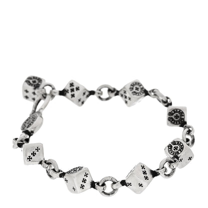Chrome Hearts Sterling Silver Dice Bracelet 3 of 8