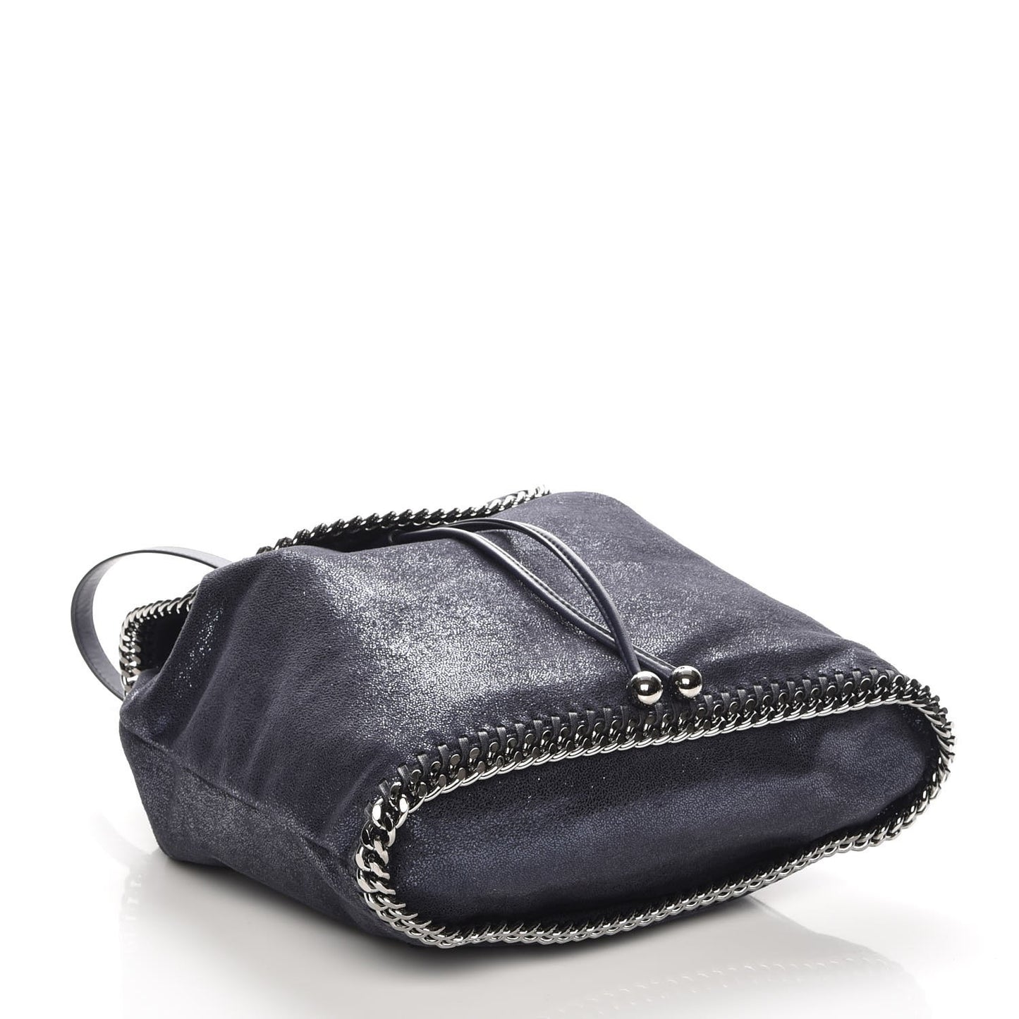 Shaggy Deer Falabella Backpack Metallic Blue