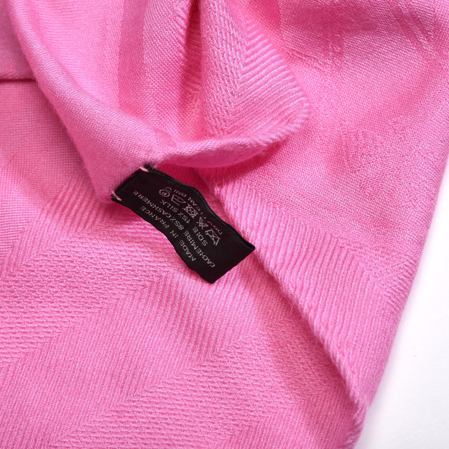 Cashmere Silk New Libris Stole Rose Bonbon
