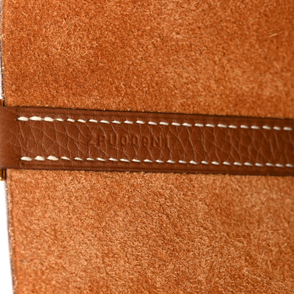 Hermes Taurillon Clemence Picotin Lock 22 MM Gold 7 of 10