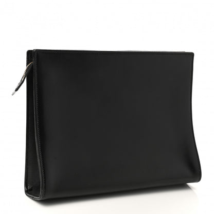 Gucci Textured Calfskin Horsebit 1955 Zip Pouch Black 3 of 8