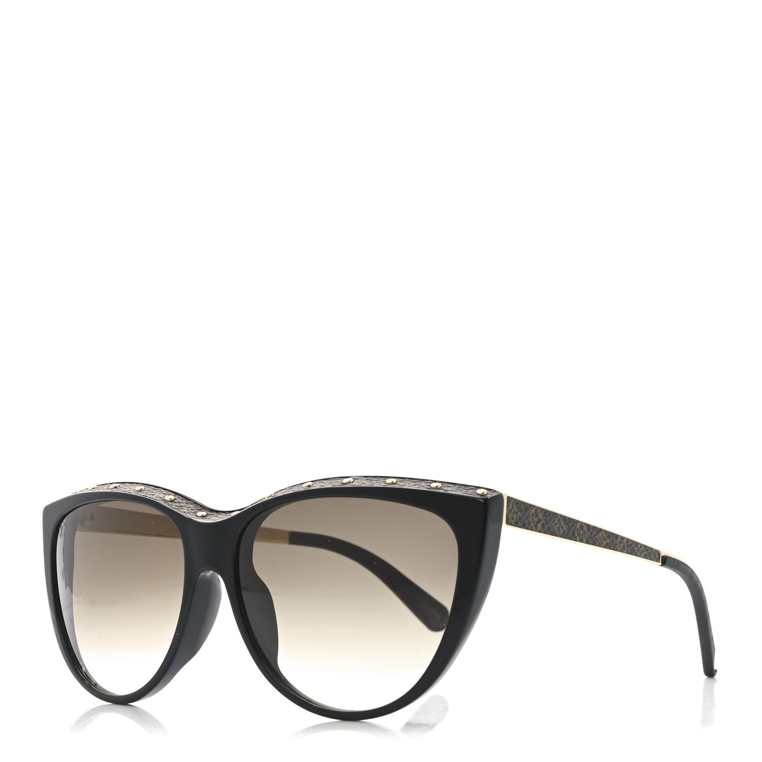Louis Vuitton Acetate Monogram La Boum Sunglasses Z1147E Black 1 of 8