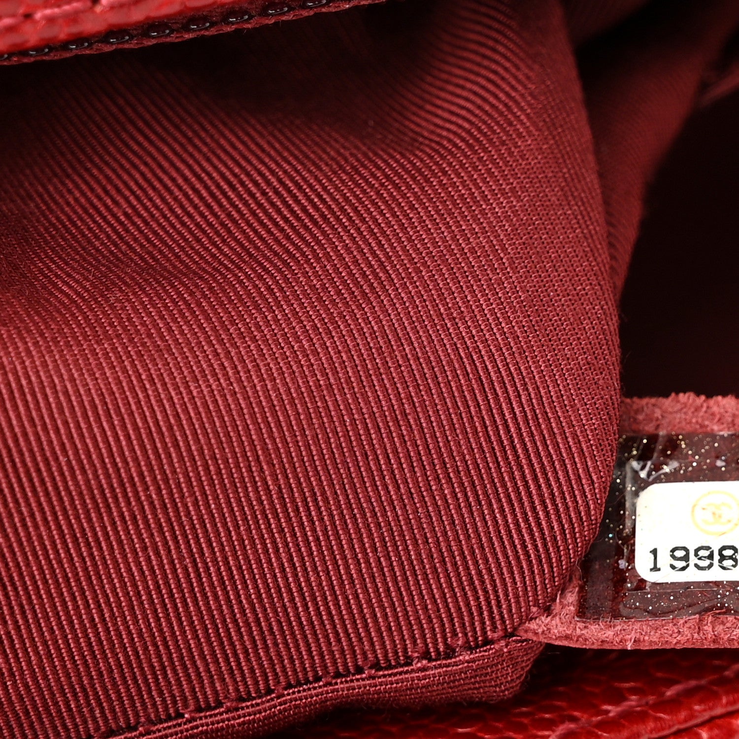 Chanel Caviar Quilted New Medium Boy Flap Dark Red 7 of 13