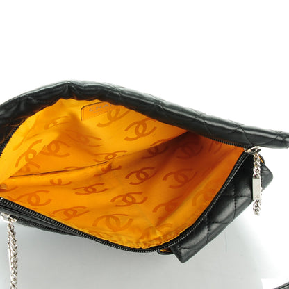 Chanel Calfskin Quilted Cambon Multipocket Shoulder Bag Black 5 of 8