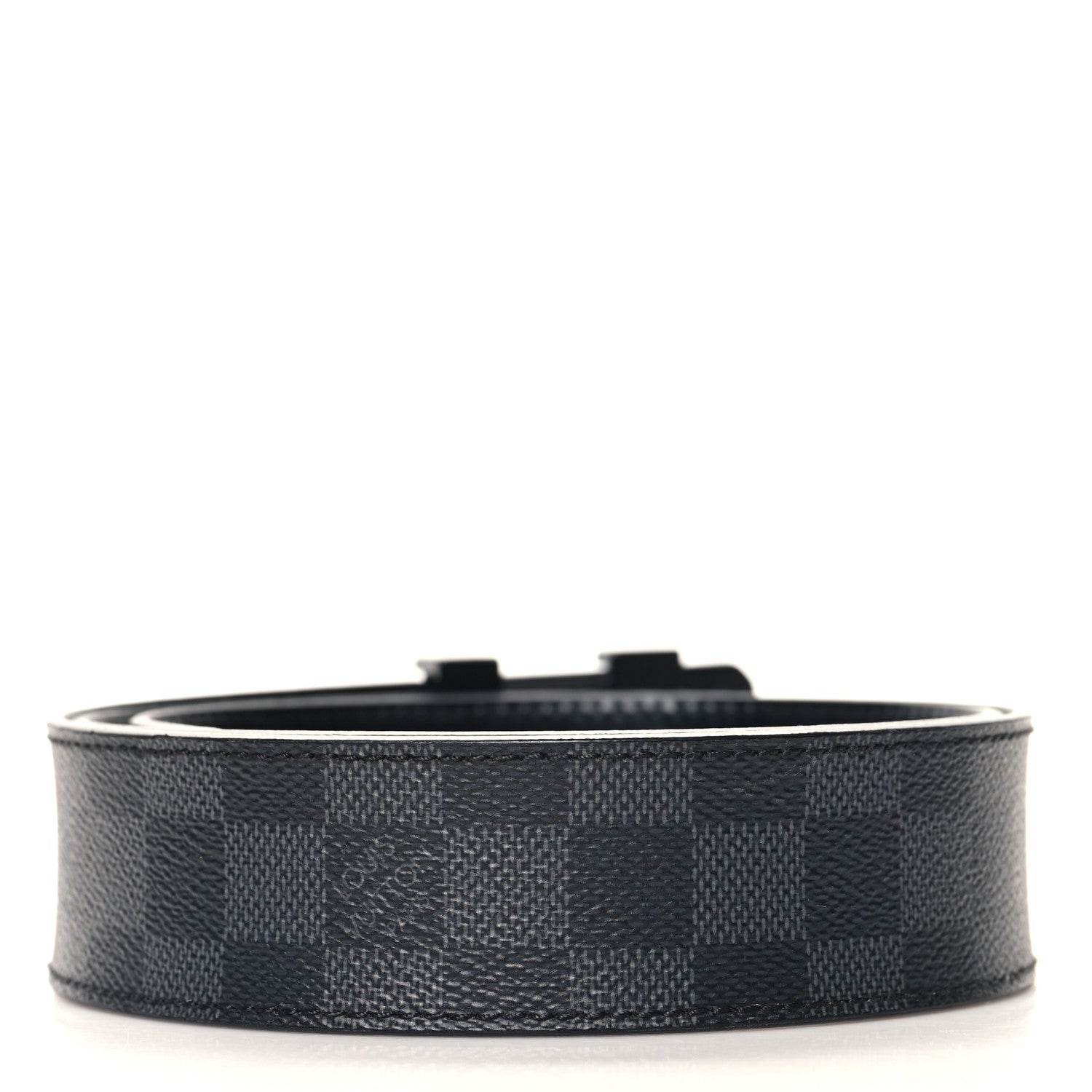 Louis Vuitton Damier Graphite 40mm LV Initiales Belt 90 36 2 of 6