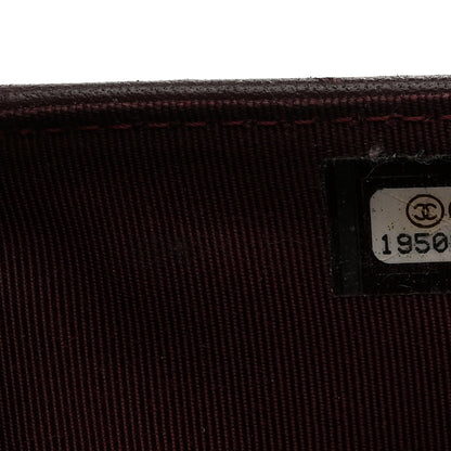 Chanel Lambskin Quilted Large Flap Wallet Black 8 of 10