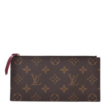 Louis Vuitton Monogram Felicie Chain Wallet Zippered Insert Fuchsia 1 of 6