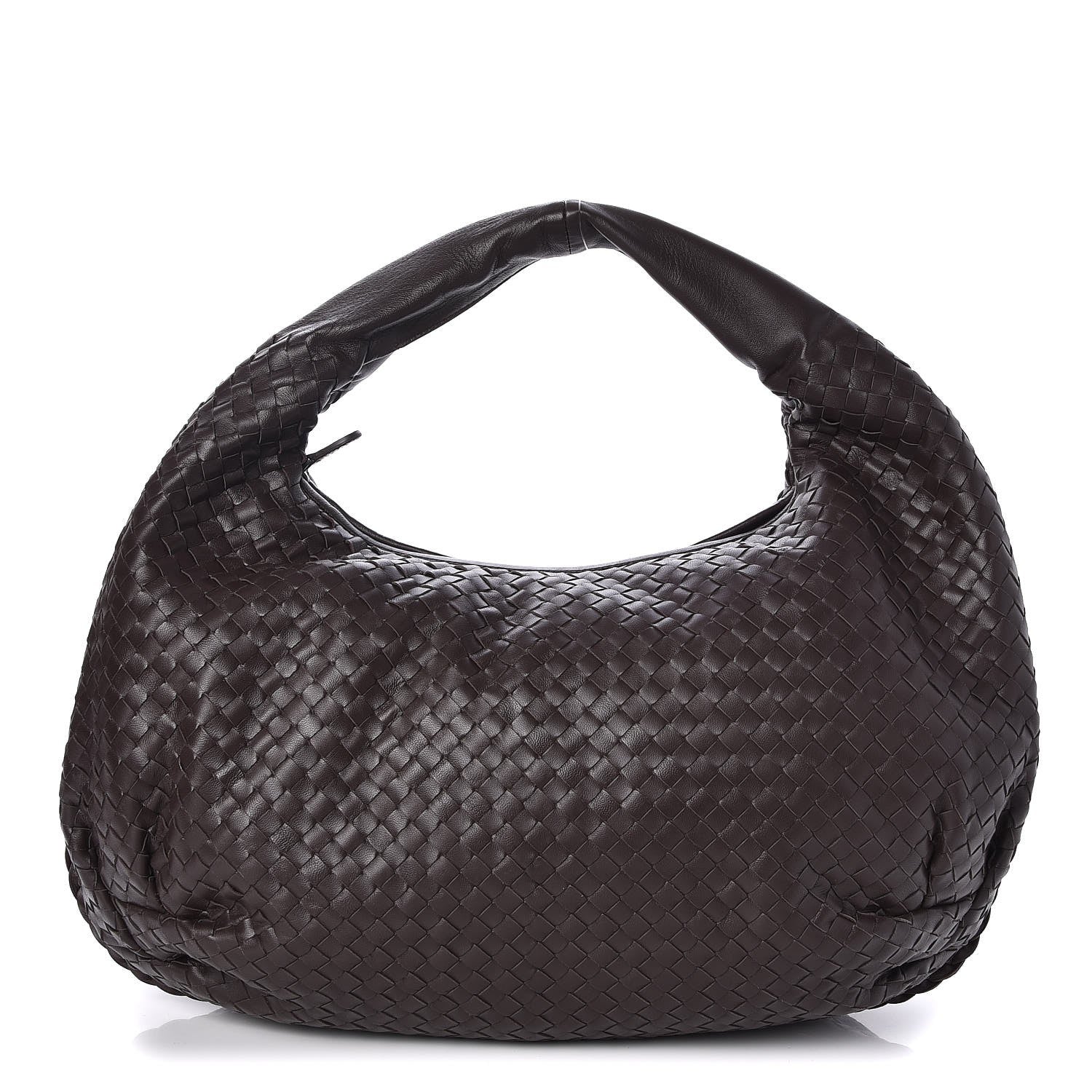 Bottega Veneta Nappa Intrecciato Large Belly Veneta Hobo Ebano 1 of 8