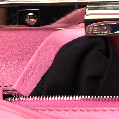 Fendi Shearling Nappa Mini Peekaboo Iconic Satchel Lollypop 6 of 8