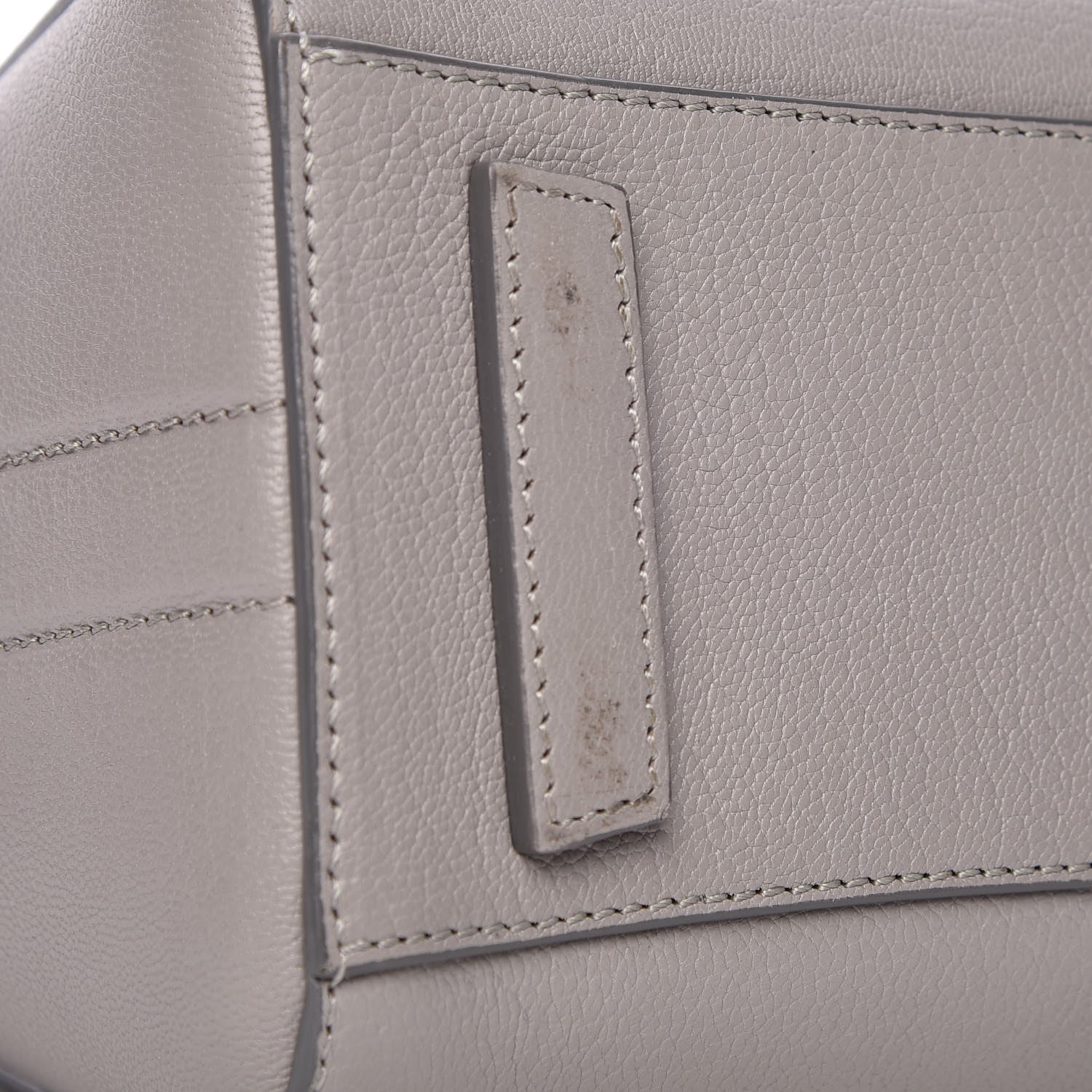 Givenchy Sugar Goatskin Mini Antigona Pearl Grey 9 of 9