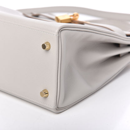 Hermes Evercolor Kelly Retourne 28 Gris Perle 9 of 10