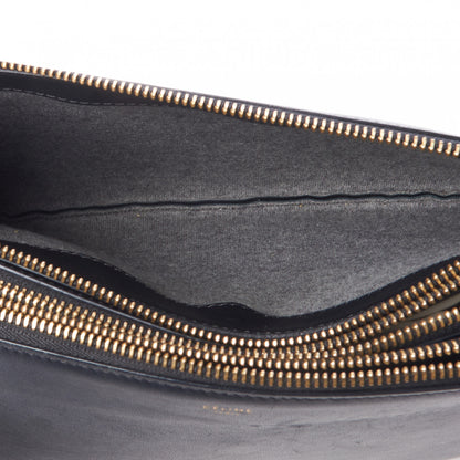 Celine Lambskin Large Trio Crossbody Bag Black 7 of 11