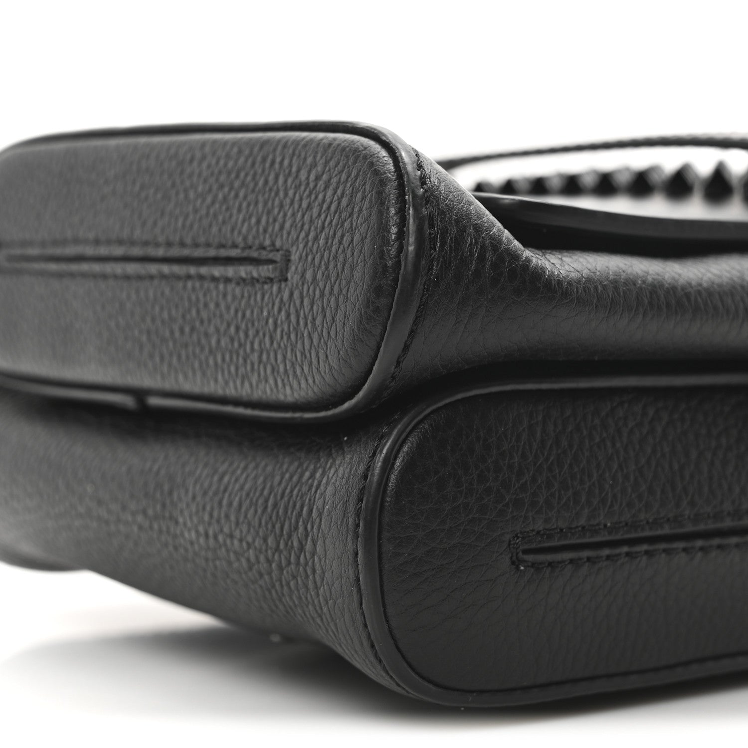 Christian Louboutin Calfskin Spikes Benech Reporter Black 1745319