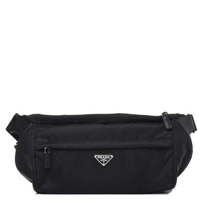 Prada Tessuto Nylon Belt Bag Black 3 of 12