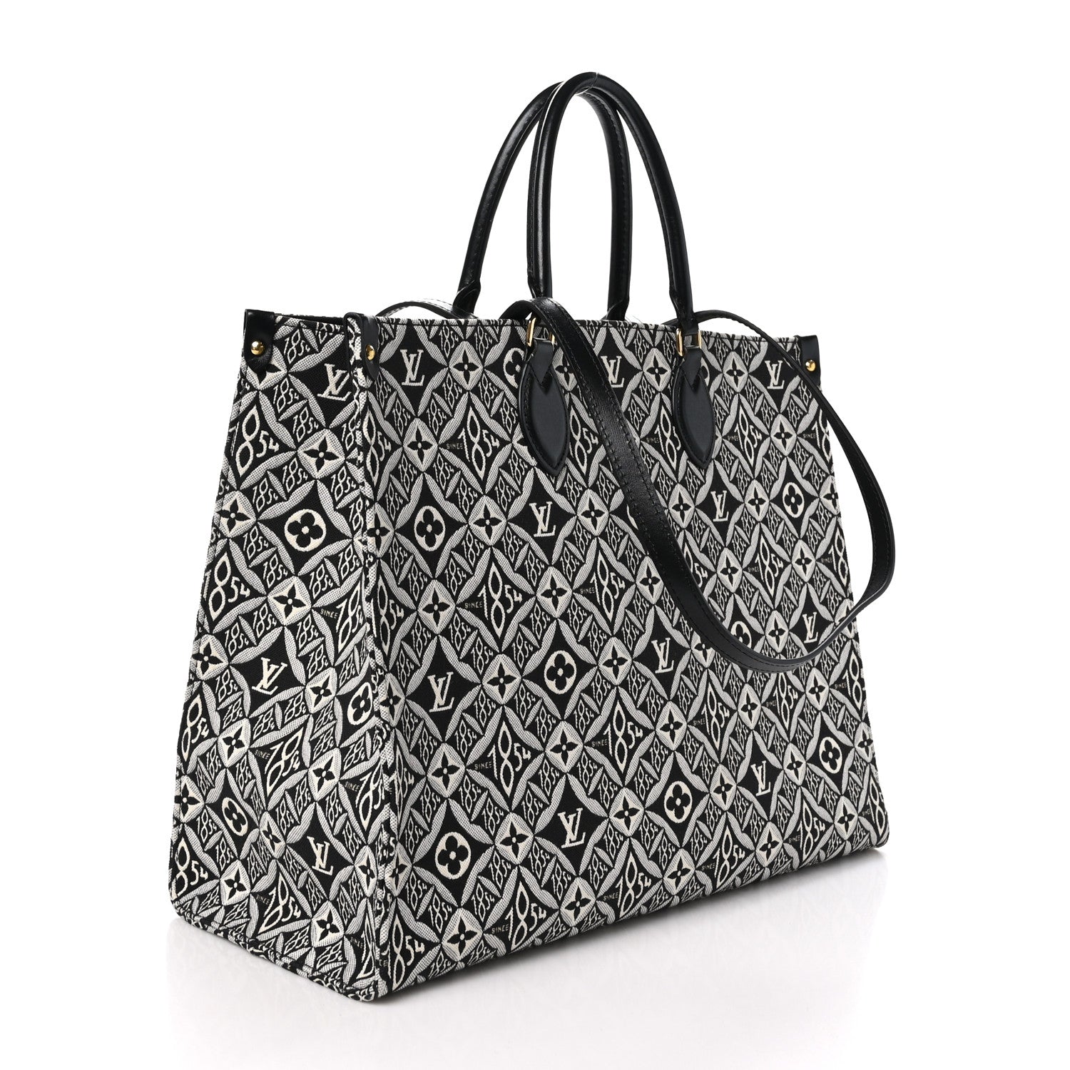 Louis Vuitton Jacquard Since 1854 Onthego GM Grey 3 of 10