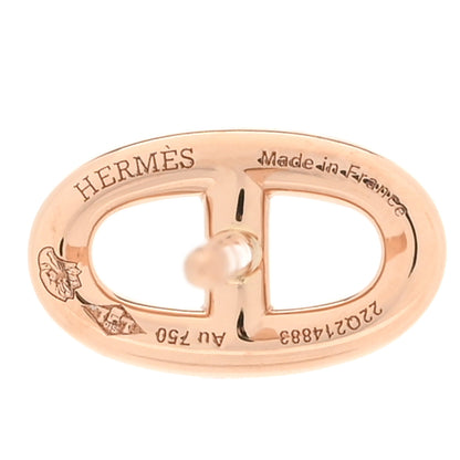 Hermes 18K Rose Gold TPM Farandole Stud Earrings 4 of 5