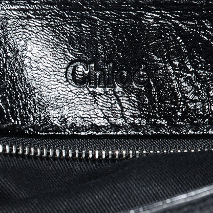 Chloe Patent Leather Medium Paddington Satchel Black 8 of 10