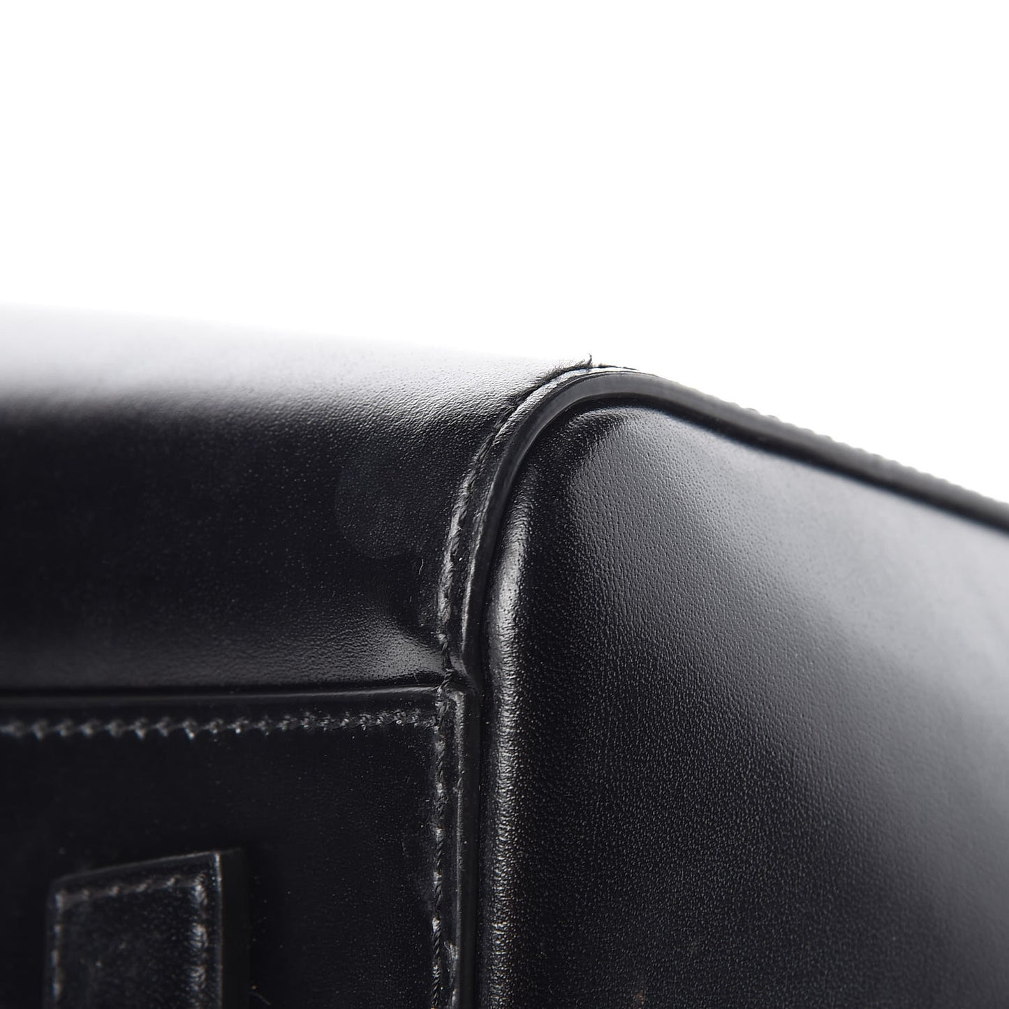 Shiny Lord Calfskin Medium Antigona Black