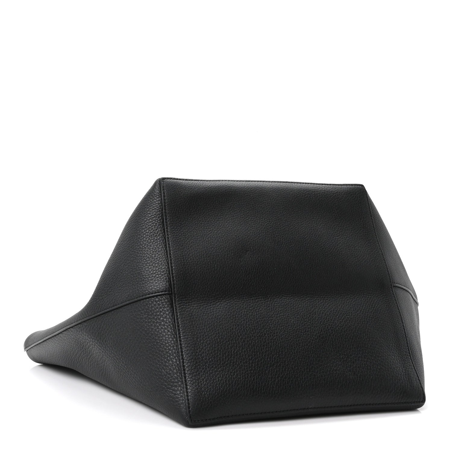 The Row Grained Calfskin Park Tote Three Black 5 of 11