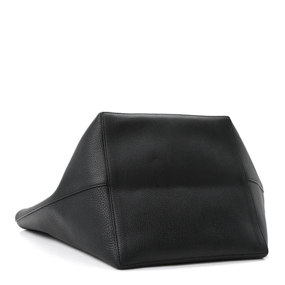 The Row Grained Calfskin Park Tote Three Black 5 of 11