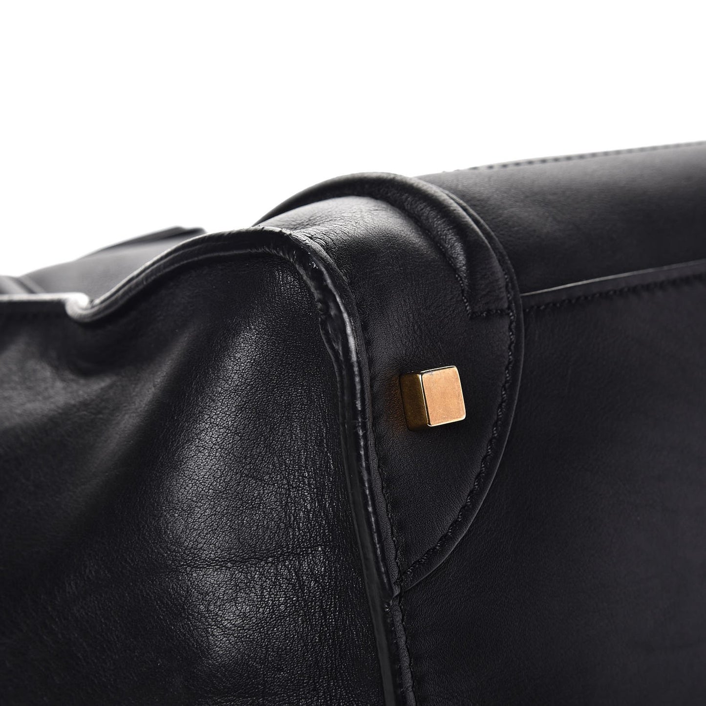 Smooth Calfskin Mini Luggage Black