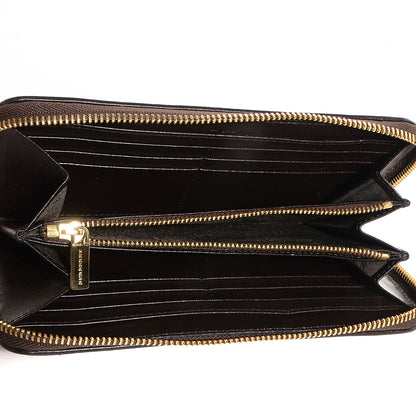 Burberry Haymarket Check Large Ziggy Zip Around Wallet 6 of 8