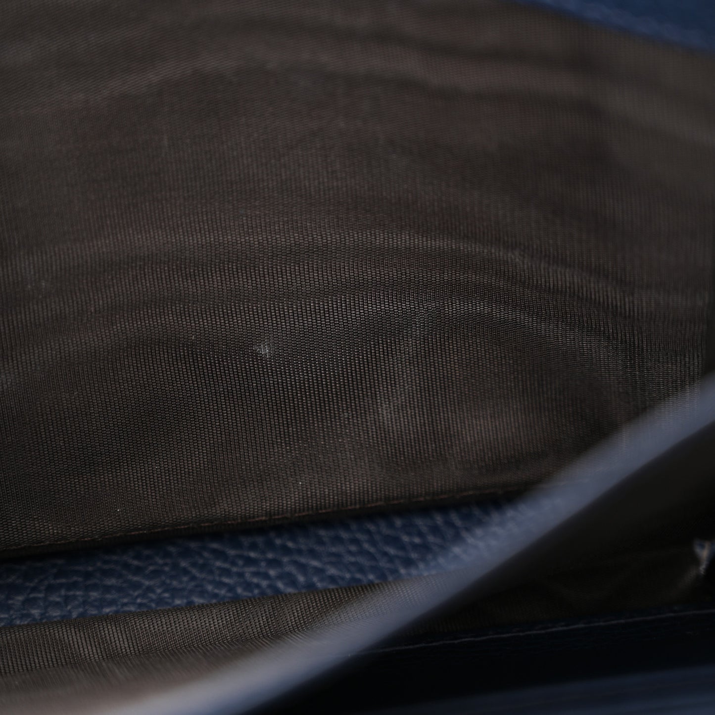 Dollar Calfskin Crystal Mini Dionysus Chain Wallet Blue Agata Black Diamond