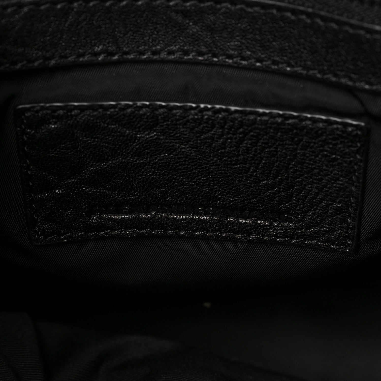 Alexander Wang Pebbled Lambskin Rockie Black Nickel Hardware 7 of 9