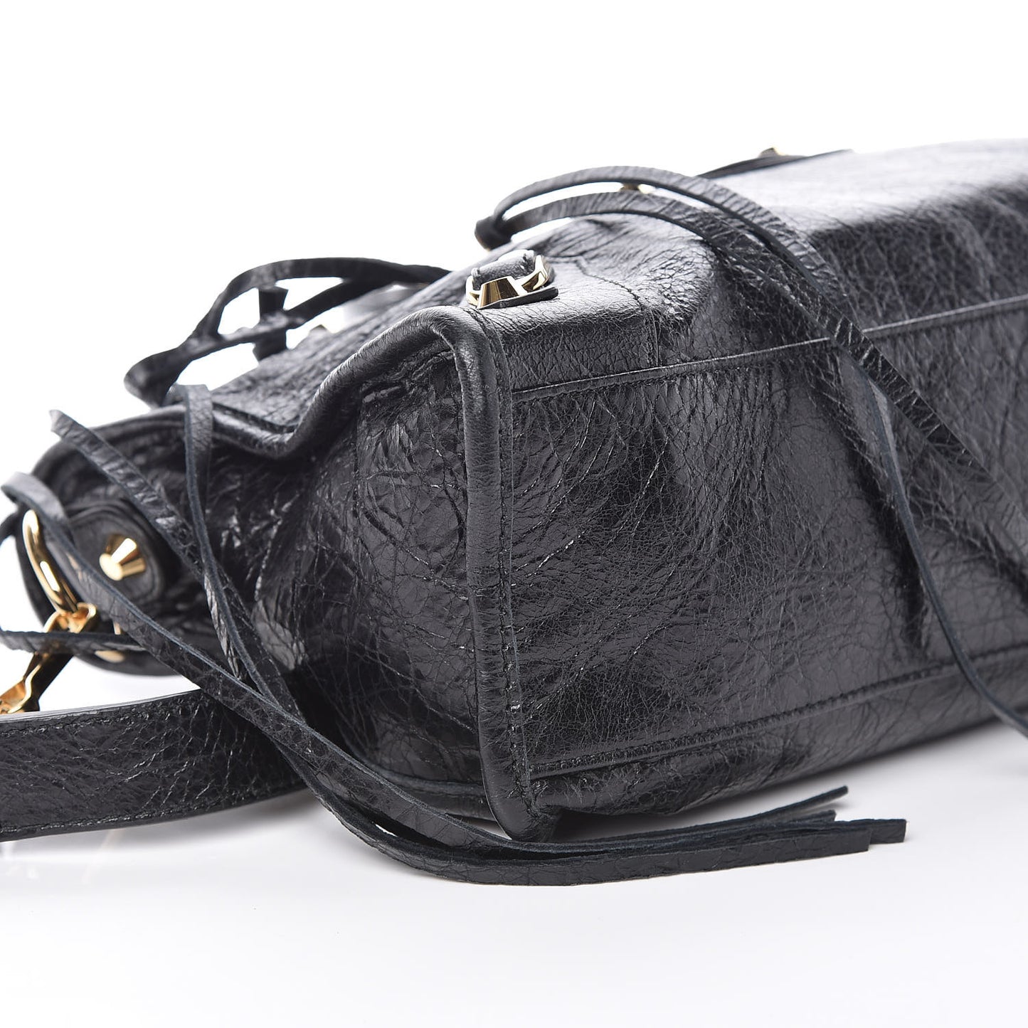 Agneau Classic Gold Hardware S City Black