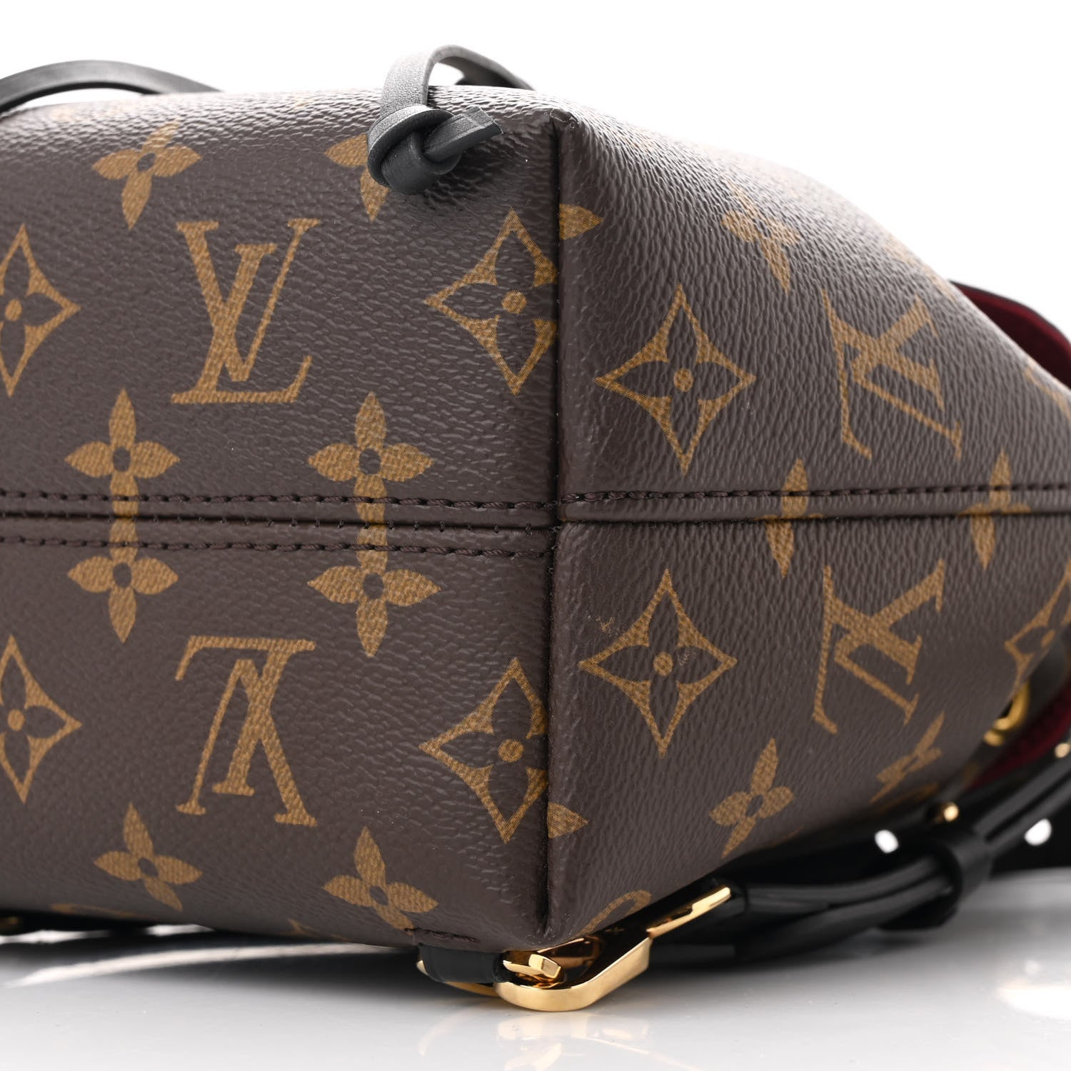 Louis Vuitton Monogram BB Montsouris NM Backpack Black 9 of 10