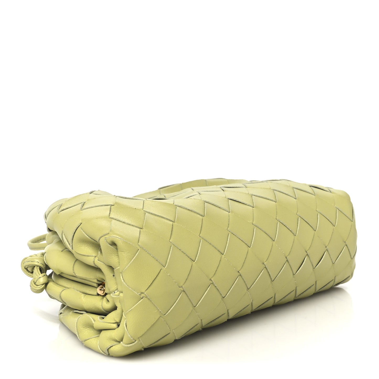 Nappa Intrecciato The Mini Pouch Kiwi