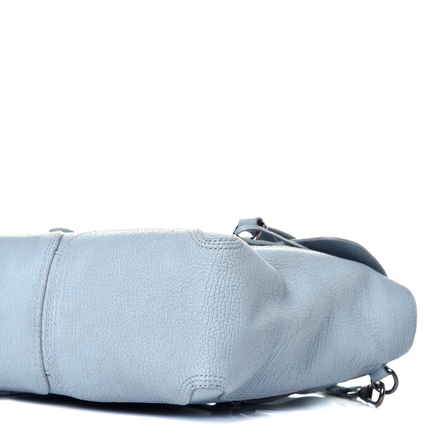 3.1 Phillip Lim Textured Calfskin Medium Pashli Satchel Light Blue 10 of 10