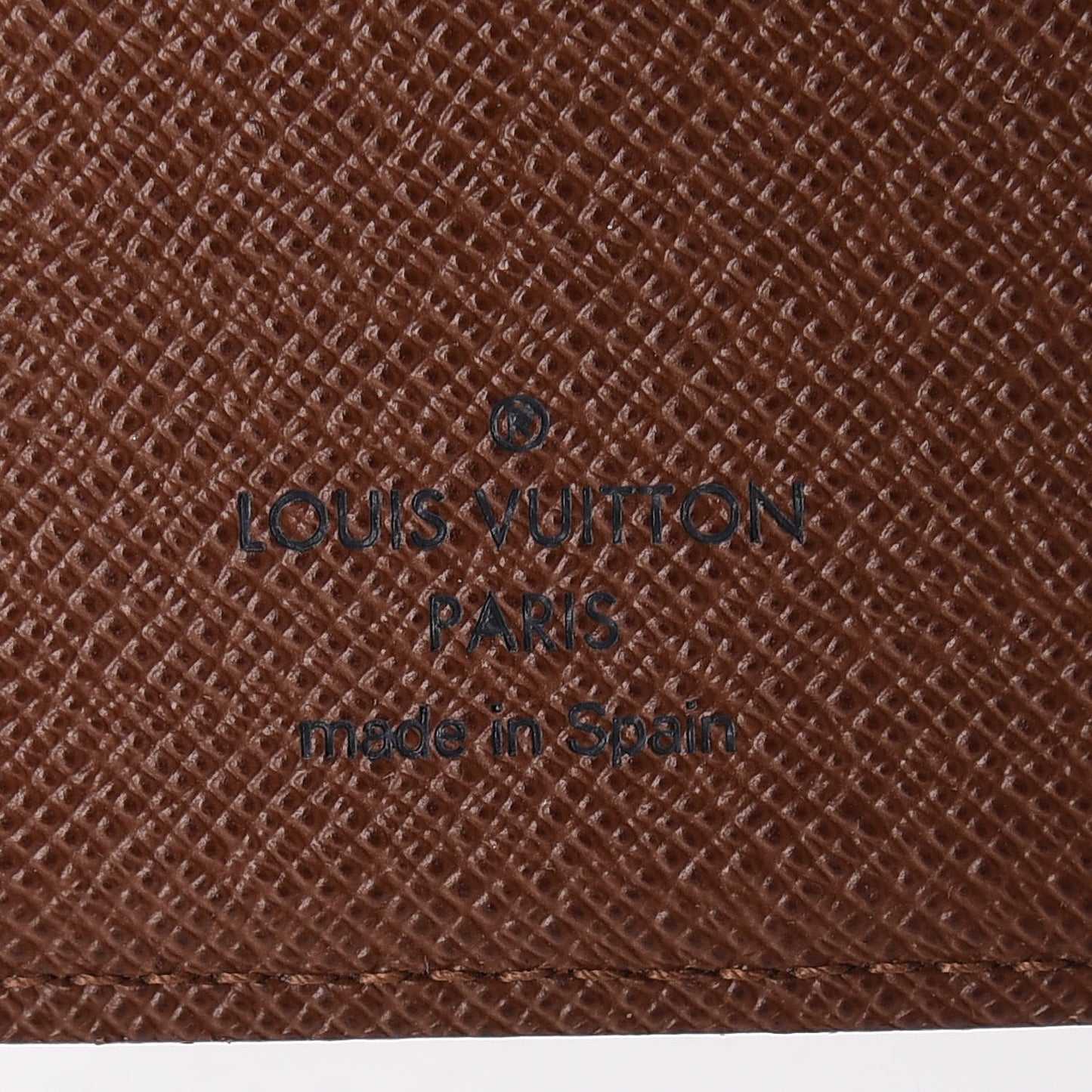 Monogram Small Ring Agenda Cover