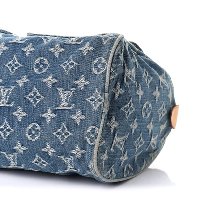 Louis Vuitton Monogram Denim Neo Speedy Blue 6 of 10