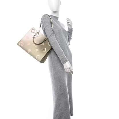 Louis Vuitton Monogram Giant Spring In The City Onthego MM Sunset Kaki 2 of 9