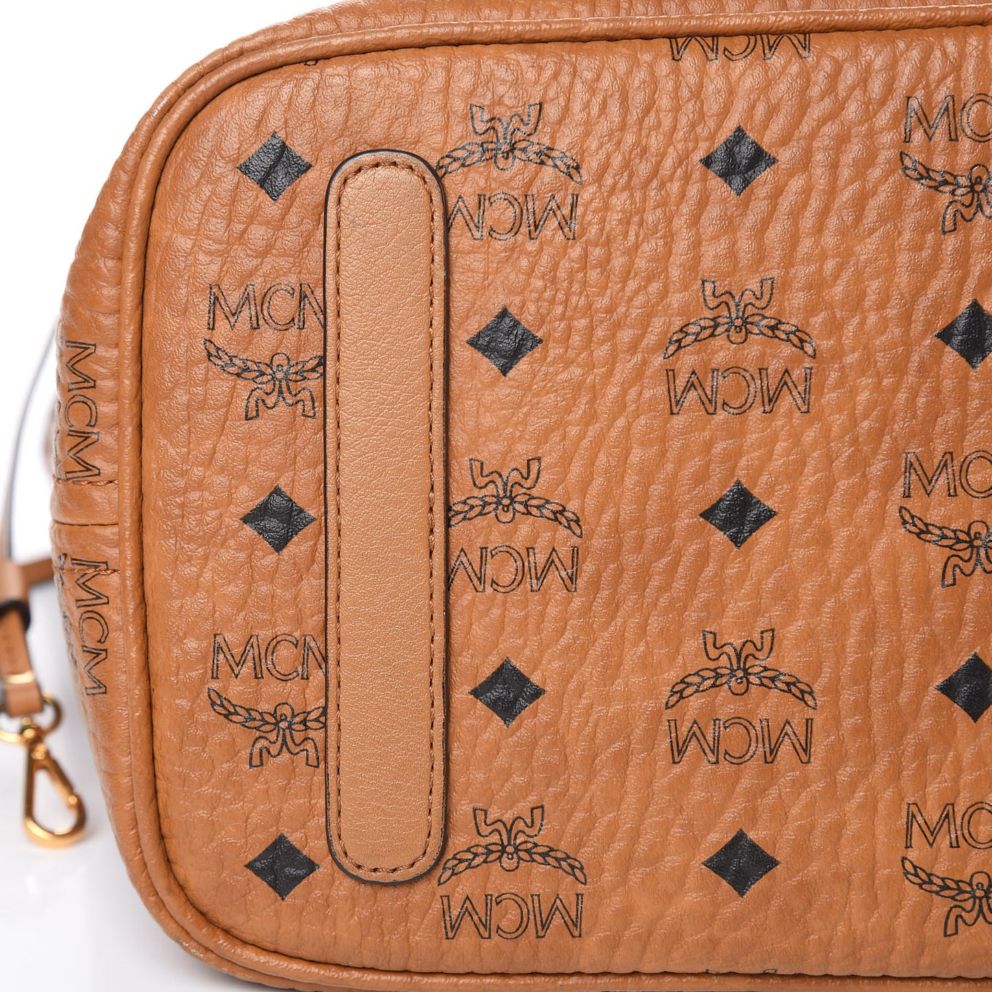 Visetos Medium Liz Reversible Shopper Tote Cognac