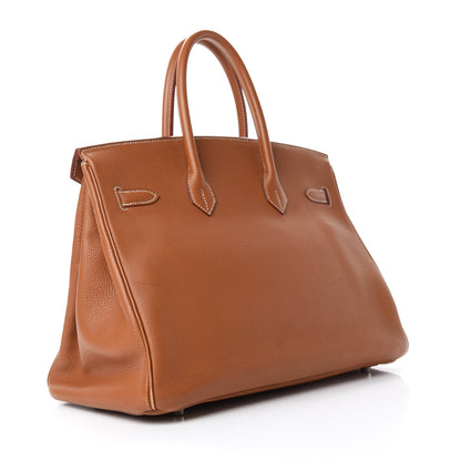 Hermes Togo Birkin 35 Gold 3 of 21