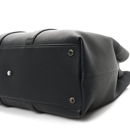 Louis Vuitton Millesime Calfskin Georges Tote GM Black 10 of 10
