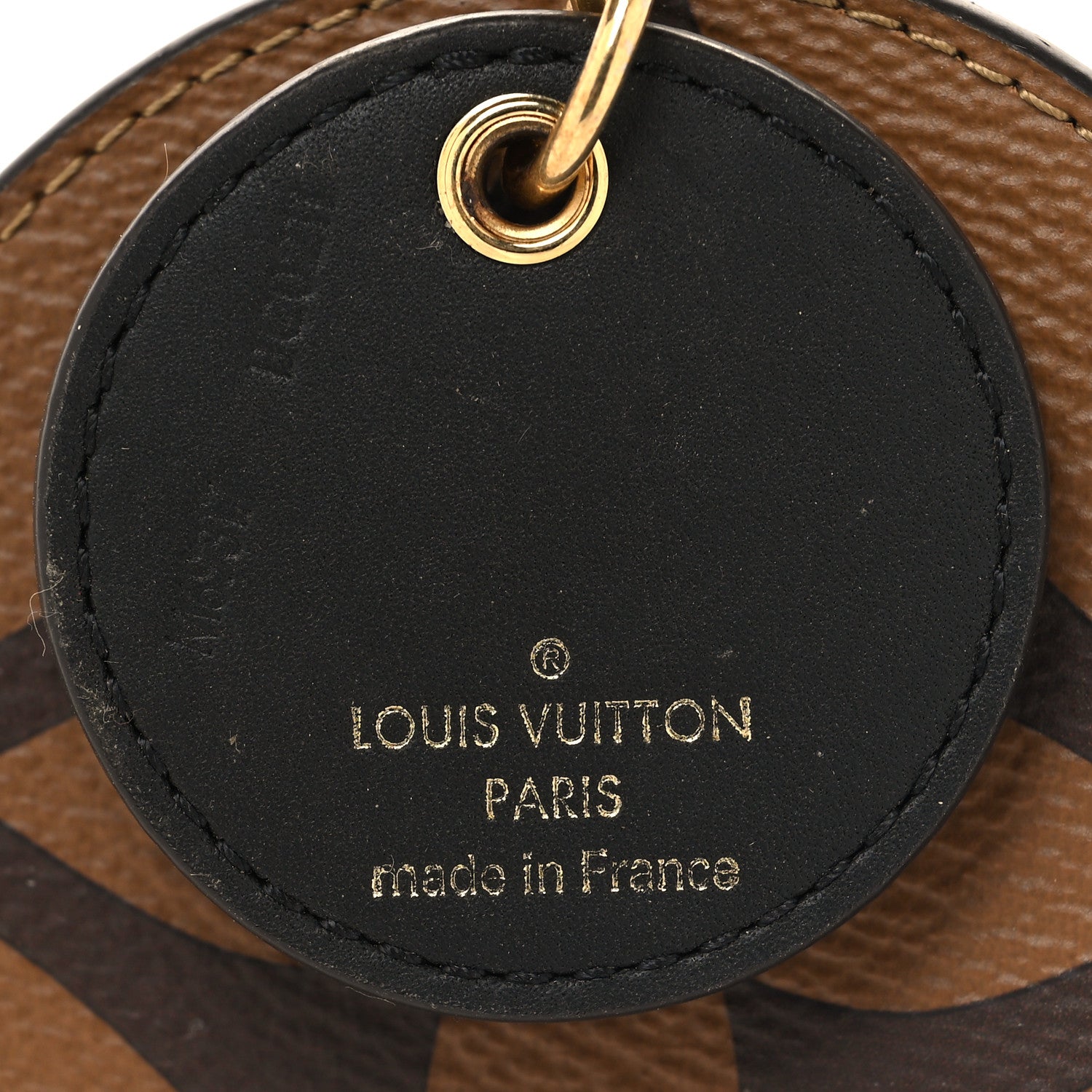 Louis Vuitton Monogram Reverse Key Holder Bag Charm 3 of 3