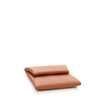 Hermes Evercolor Bastia Verso Coin Purse Gold Beige De Weimar 4 of 8