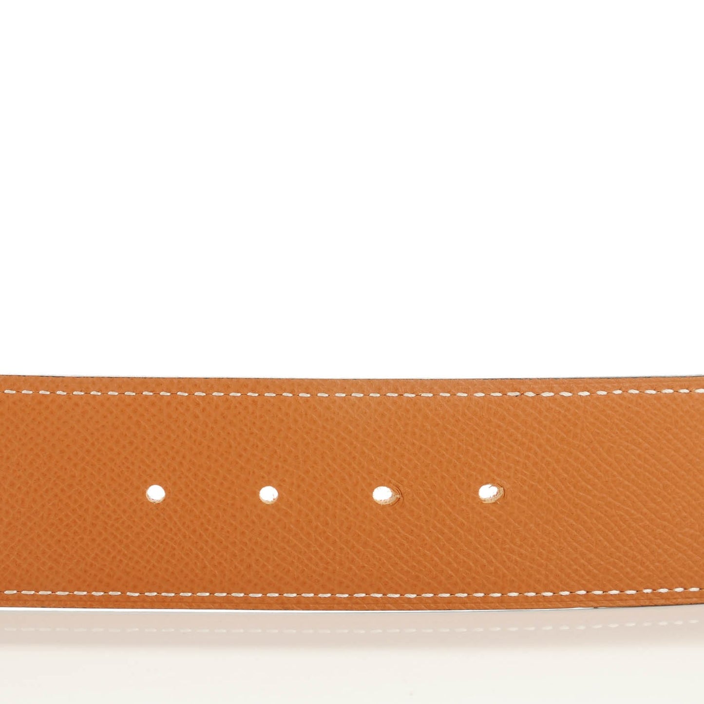 Epsom Reversible 42mm Belt 85 Gold Orange