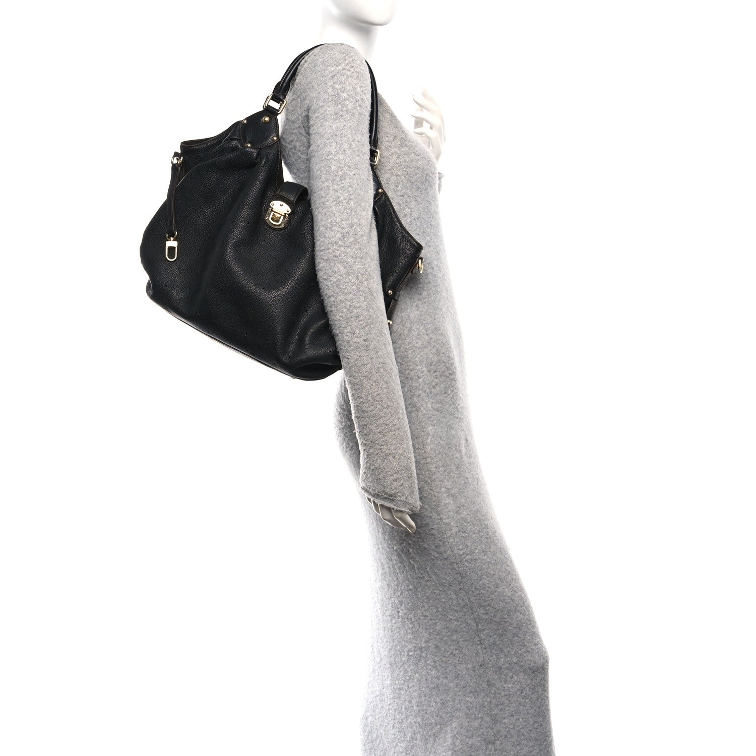 Louis Vuitton Mahina L Elephant Gris 2 of 9