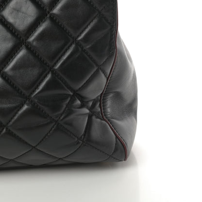 Chanel Calfskin Quilted Large Shopping Tote Black 20 of 20