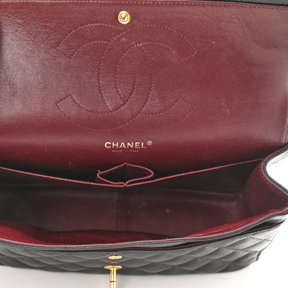 Chanel Caviar Quilted Jumbo Double Flap Black 5 of 12