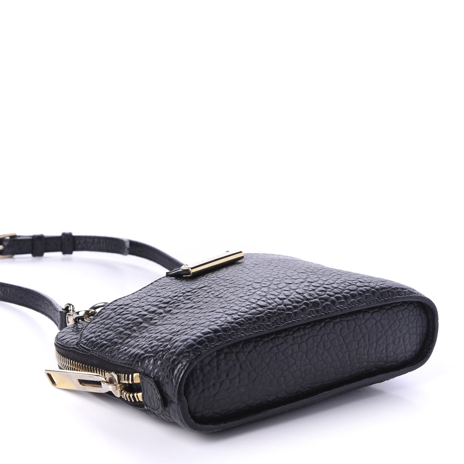 Burberry Heritage Grain Small Harrogate Crossbody Bag Black 4 of 13