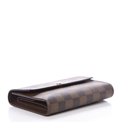 Louis Vuitton Damier Ebene Porte Tresor Etui Papier Wallet 4 of 8