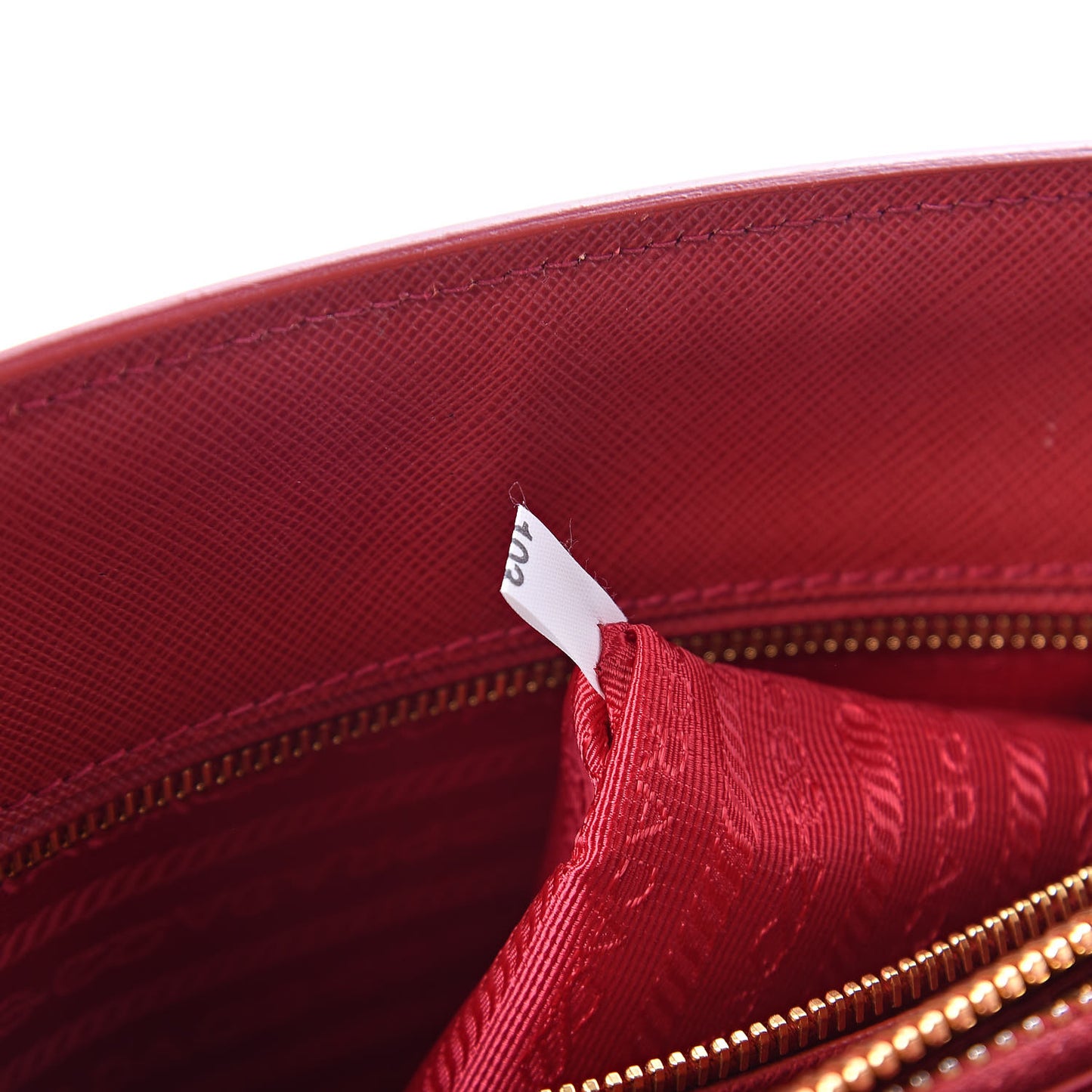Saffiano Lux Parabole Tote Fuoco