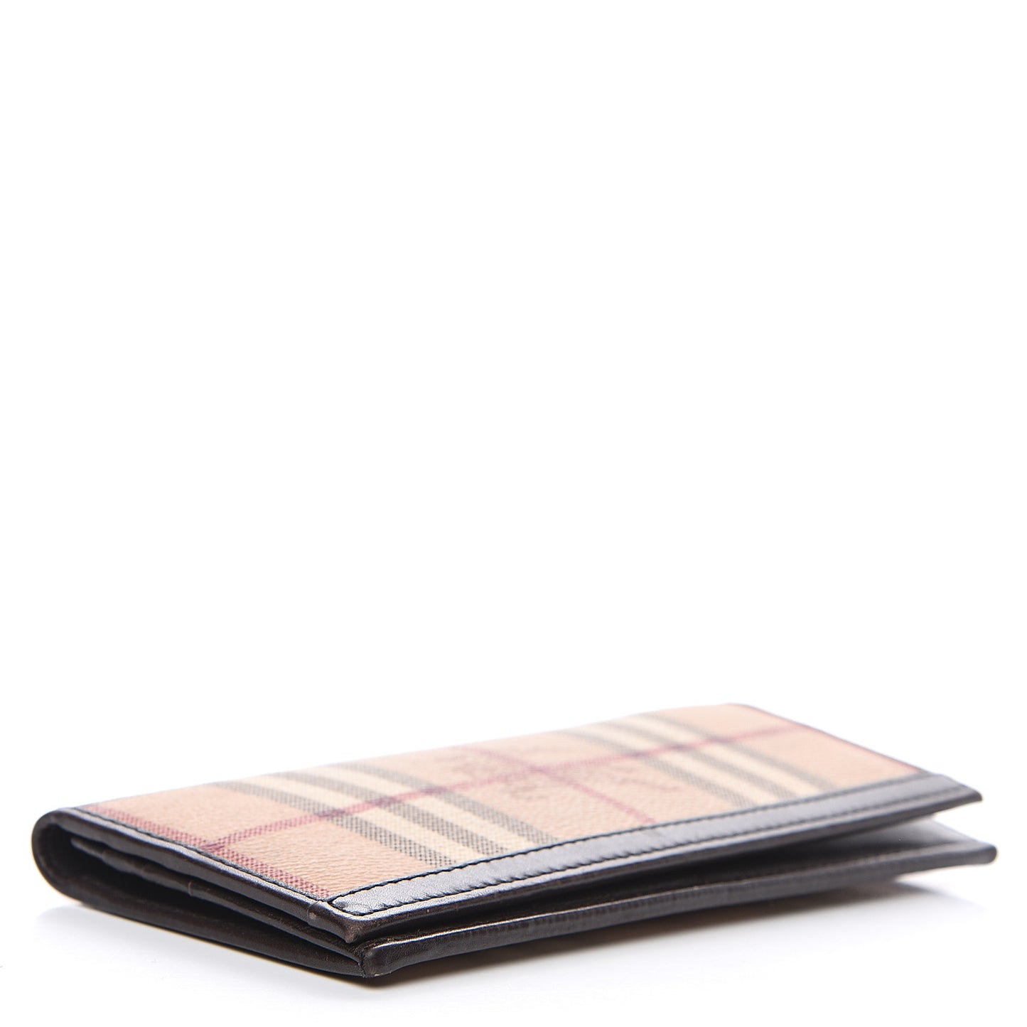 Haymarket Check Continental Wallet Chocolate