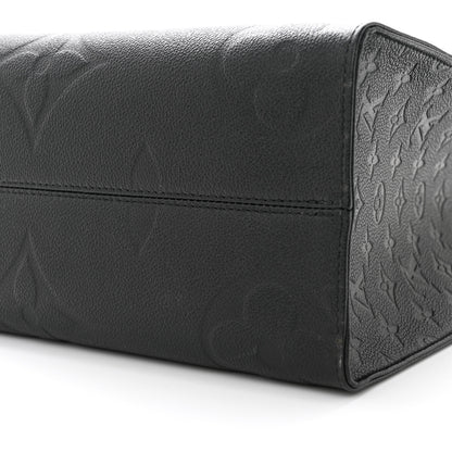 Louis Vuitton Empreinte Monogram Giant Onthego MM Black 9 of 10