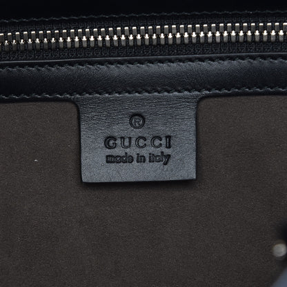 Gucci GG Supreme Monogram Caleido Medium Duffle Black 7 of 9